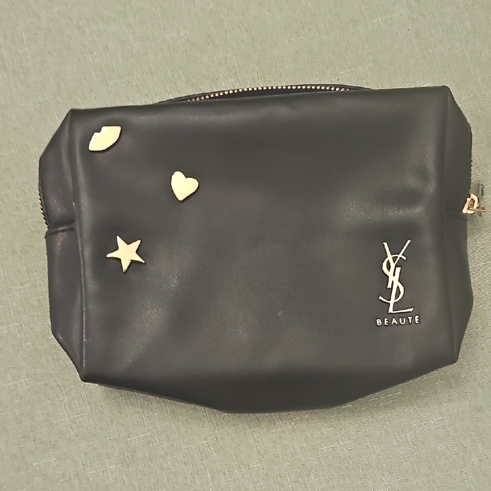 Yves Saint Laurent Black Cosmetic Pouch